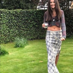 Zara Limited Edition Plaid Skirt